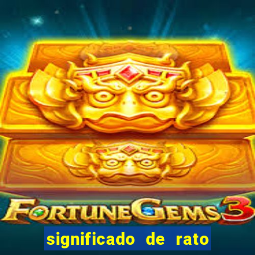 significado de rato na umbanda